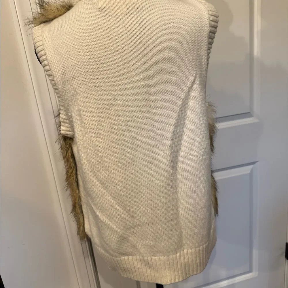 Michael Kors Brown Faux Fur Vest